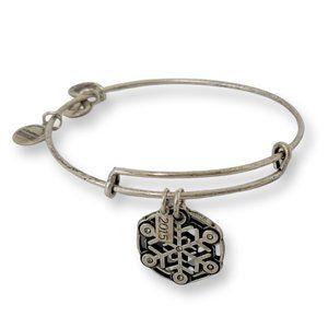 Alex & Ani 2015 Snowflake Charm Bracelet